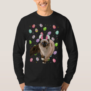 Funny Cat Ostereier Bunny Balinese Katze Ostern Su T-Shirt