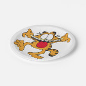 Funny Cat Pappteller (Schrägansicht)