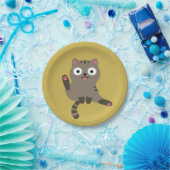 Funny Cat Pappteller (Party)