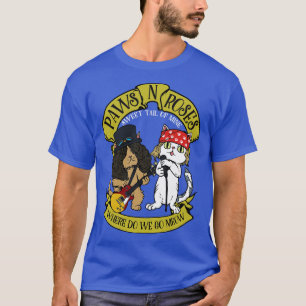 Funny Cat Paws Rock Musik Geschenk Männer Kinder F T-Shirt