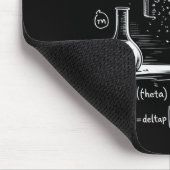 Funny Cat Physics Humor Design What Cats Really Th Mousepad (Ecke)