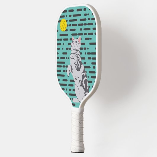 Funny Cat Pickleball Schläger (Links)