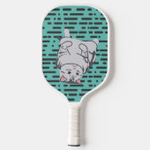Funny Cat Pickleball Schläger (Rückseite)