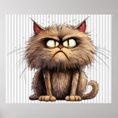 Funny Cat Poster (Vorne)