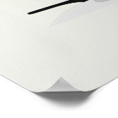 Funny Cat Poster - "Kann ich dir dabei helfen, das (Ecke)