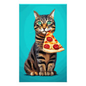 Funny Cat Print, Value Poster Paper (Matte) (Vorne)