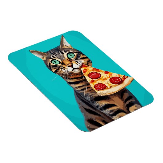 Funny Cat Print, Value Poster Paper (Matte) Magnet (Rechte Seite)