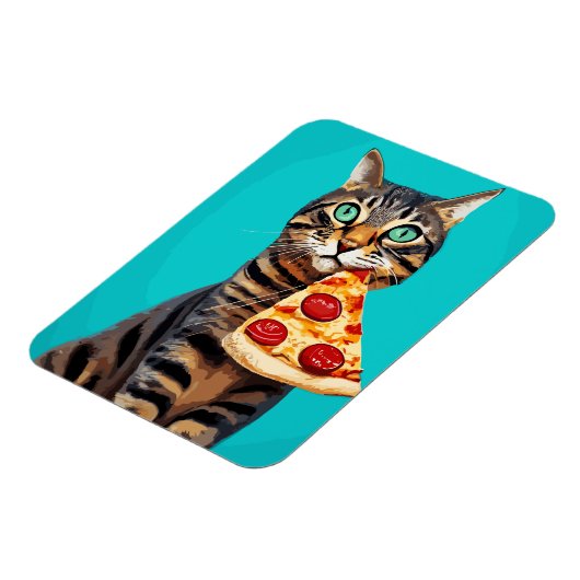 Funny Cat Print, Value Poster Paper (Matte) Magnet (Linke Seite)