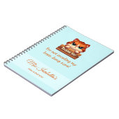Funny Cat - Privatsphäre-Notebook individuell anpa Notizblock (Linke Seite)