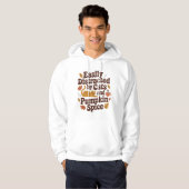 Funny Cat - Pumpkin Gewürz Lover Fall Hoodie (Vorne ganz)