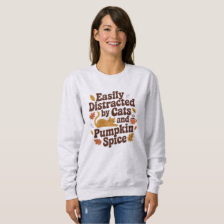 Funny Cat - Pumpkin Gewürz Lover Fall Sweatshirt