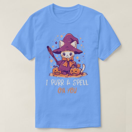 Funny Cat Pun Witch Zauber Grafik Männer Kinder Fr T-Shirt (Design vorne)