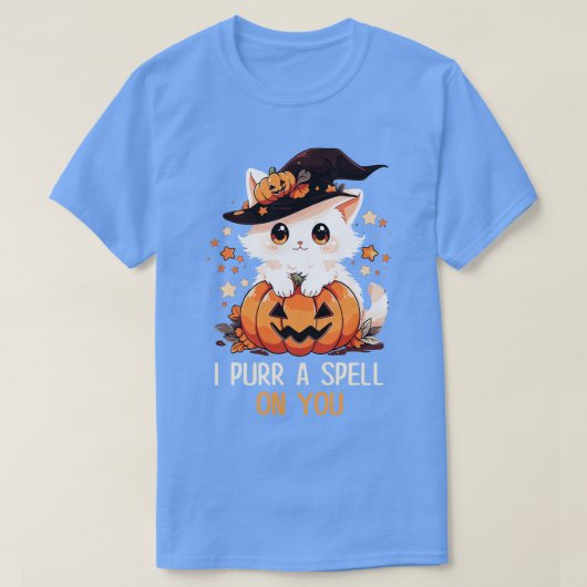 Funny Cat Pun Witch Zauber Grafik Männer Kinder Fr T-Shirt (Design vorne)