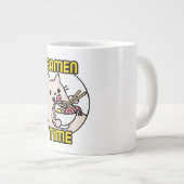 Funny Cat Ramen Animal Lover Pet Eigentümer Jumbo-Tasse (Vorderseite Rechts)