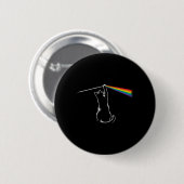 Funny Cat Rock Music Gift Frauen Kinder Autismus F Button (Vorne & Hinten)