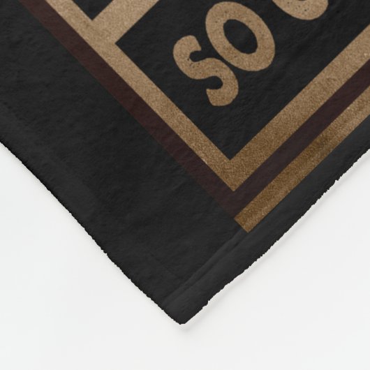 Funny Cat Samurai Alles wird dich töten Fleecedecke (Ecke)