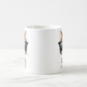 Funny Cat Sarcastic Quote Cartoon Kaffeetasse (Mittel)