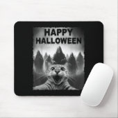 Funny Cat Selfie mit Ghosts Halloween Costume Day Mousepad (Mit Mouse)