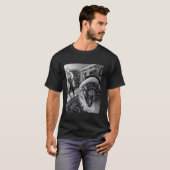 Funny Cat Selfie mit Weihnachten T-Shirt (Vorne ganz)