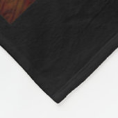 Funny Cat Selfie Santa Claus Eating Cookies Christ Fleecedecke (Ecke)