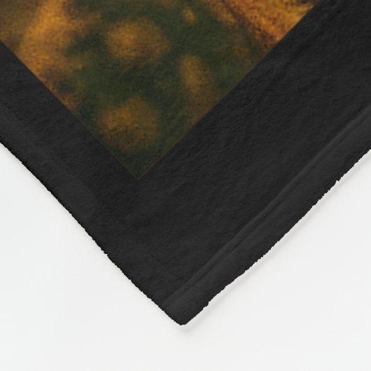 Funny Cat Selfie With Bigfoot Christmas Sasquatch  Fleecedecke (Ecke)