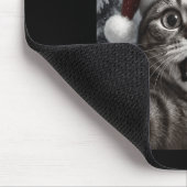Funny Cat Selfie With Santa Claus Christmas Men Wo Mousepad (Ecke)