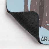 Funny Cat Spaß Personalisiert Mousepad (Ecke)