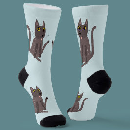 Funny Cat Spaß Socken