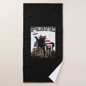 Funny Cat Spy Balloon Badehandtuch (Badehandtuch)