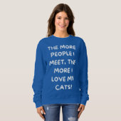 Funny Cat Sweatshirt (Vorne ganz)