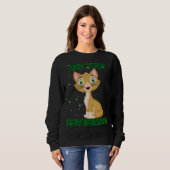 Funny Cat Sweatshirt (Vorne ganz)