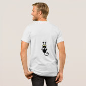 Funny Cat T - Shirt (Rückseite voll)
