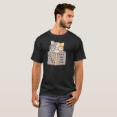 Funny Cat T - Shirt (Vorne ganz)