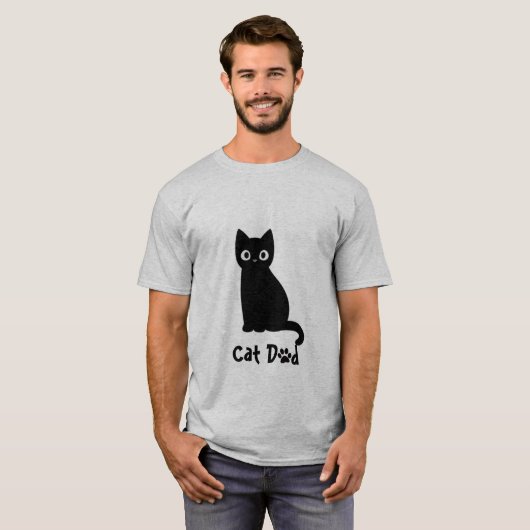 Funny Cat T - Shirt (Vorne ganz)