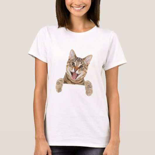 Funny Cat T-Shirt (Vorderseite)