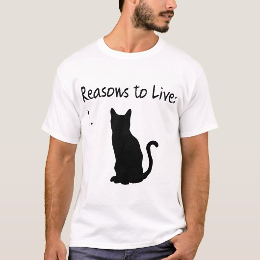 Funny Cat T - Shirt (Vorderseite)
