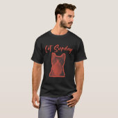 Funny Cat T-Shirt (Vorne ganz)