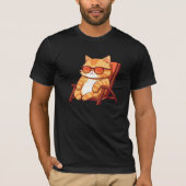 Funny Cat T - Shirt (Vorderseite)