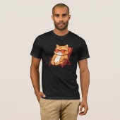 Funny Cat T - Shirt (Vorne ganz)