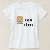 Funny Cat T-Shirt für Cat Lovers | Cranky Cat (Design vorne)