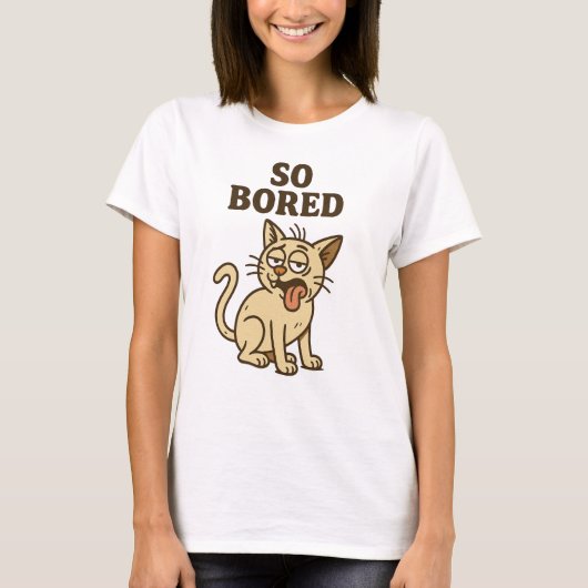 Funny Cat T - Shirt - Geschenk für Katzen Liebhabe (Vorderseite)