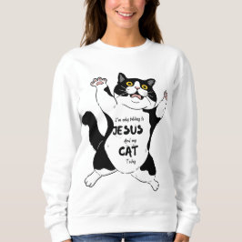 Funny cat T-Shirt, Mama T-Shirt, Katzenbesitzer Sweatshirt