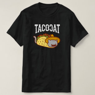 Funny Cat T - Shirt - Mexican TACO CAT