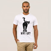 Funny Cat T - Shirt. WAS? T-Shirt (Vorne ganz)