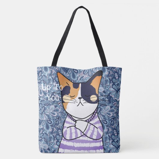 Funny Cat Tasche (Rückseite)