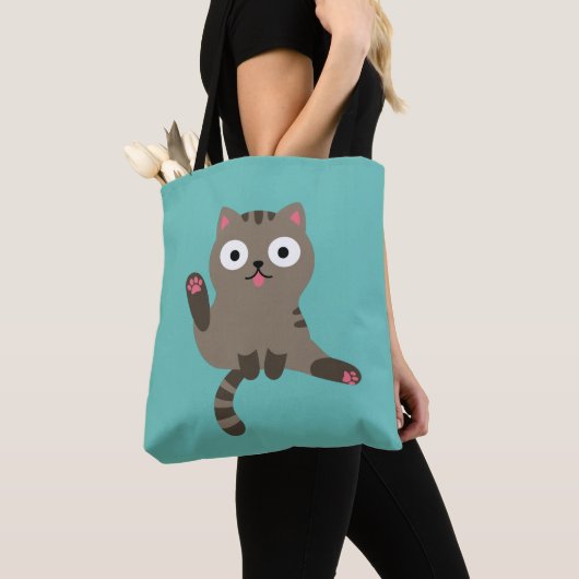 Funny Cat Tasche (Von Nahem)