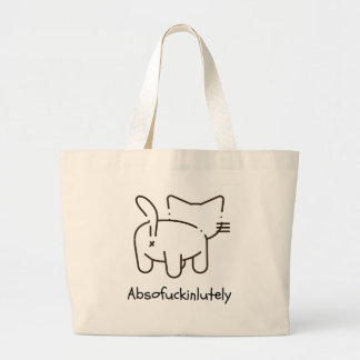 Funny Cat Tasche mit Attitude - Entblößt