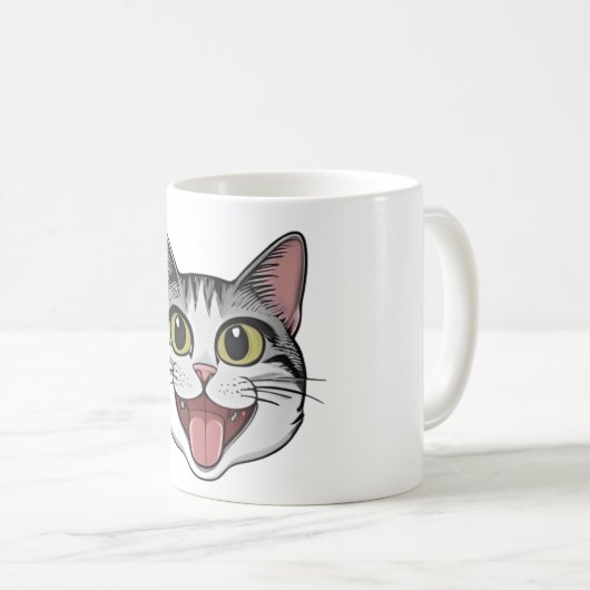 Funny Cat Tasse (VorderseiteRechts)