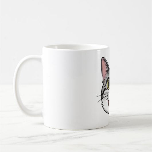 Funny Cat Tasse (Links)