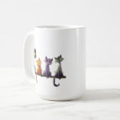 Funny Cat Tasse (Vorderseite Links)